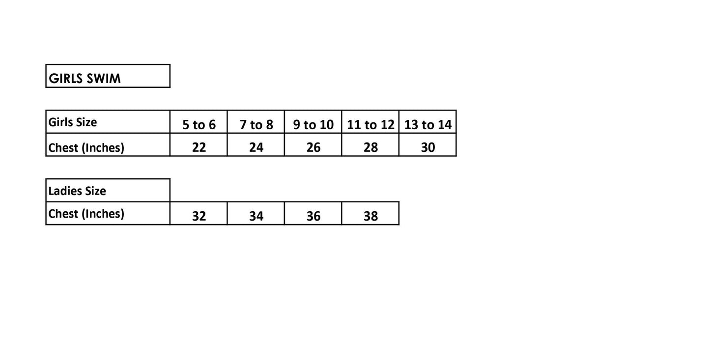 Girls Swimming Costume