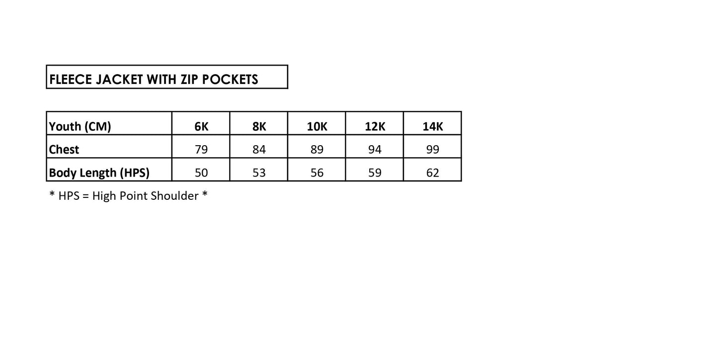 Zip Pocket Fleece Jacket